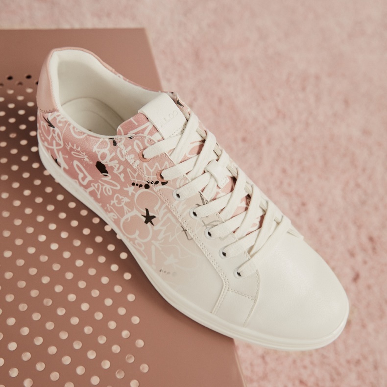 Fashion Medium Pink Aldo Solemate Lav Top Sneaker