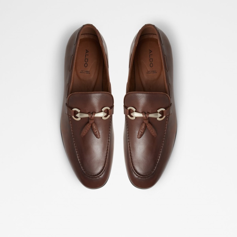 Mellembrun Aldo Mode Stokhid Loafer