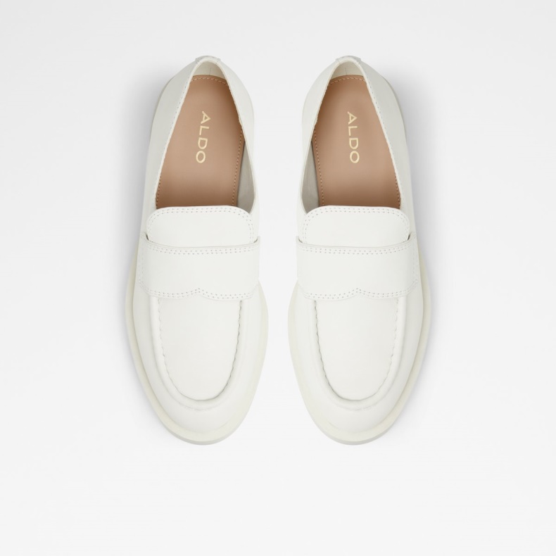 Aldo Fashion Sylla Loafer Lug Sål Hvid