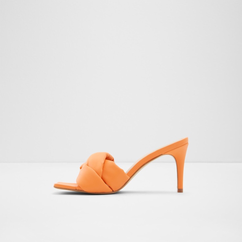 Lys Orange Aldo Mode Syngrapha Højhælet Sandal Stilethæl