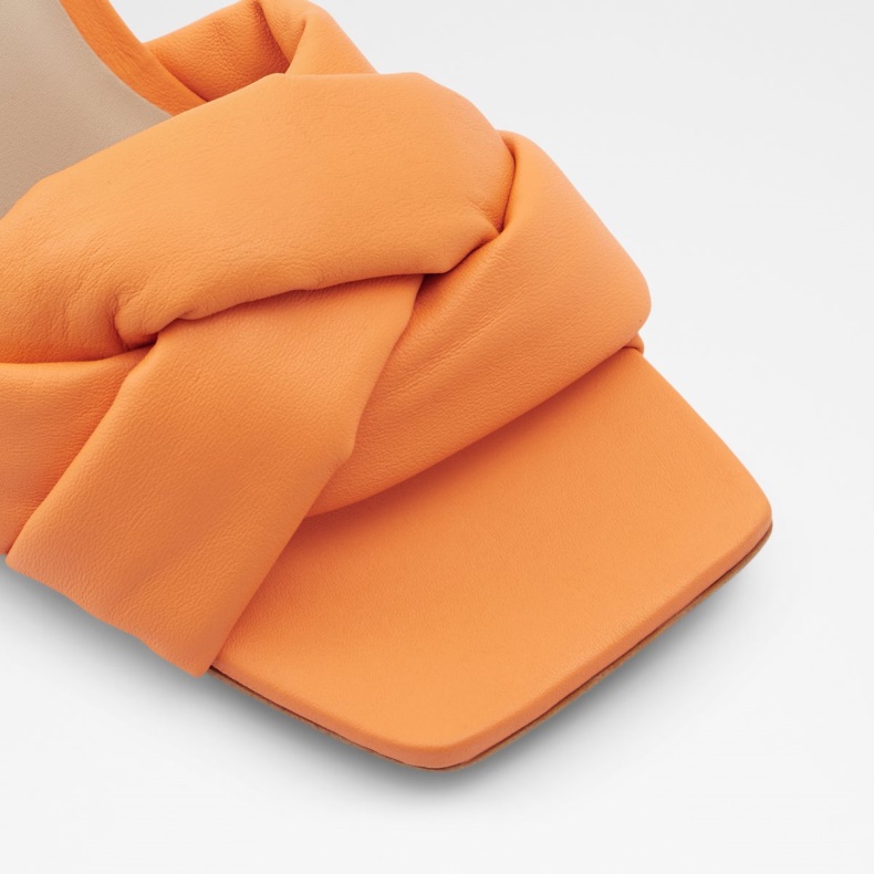 Lys Orange Syngrapha Højhælet Sandal Stilethæl Mode Aldo