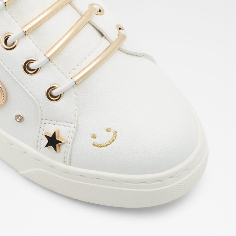 Hvid Aldo Fashion Talaeraen Lav Top Sneaker