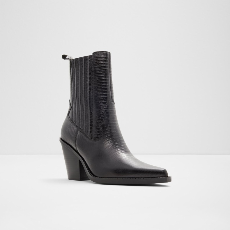 Fashion Aldo Sort Ny Ankomst Talladega Western Støvle