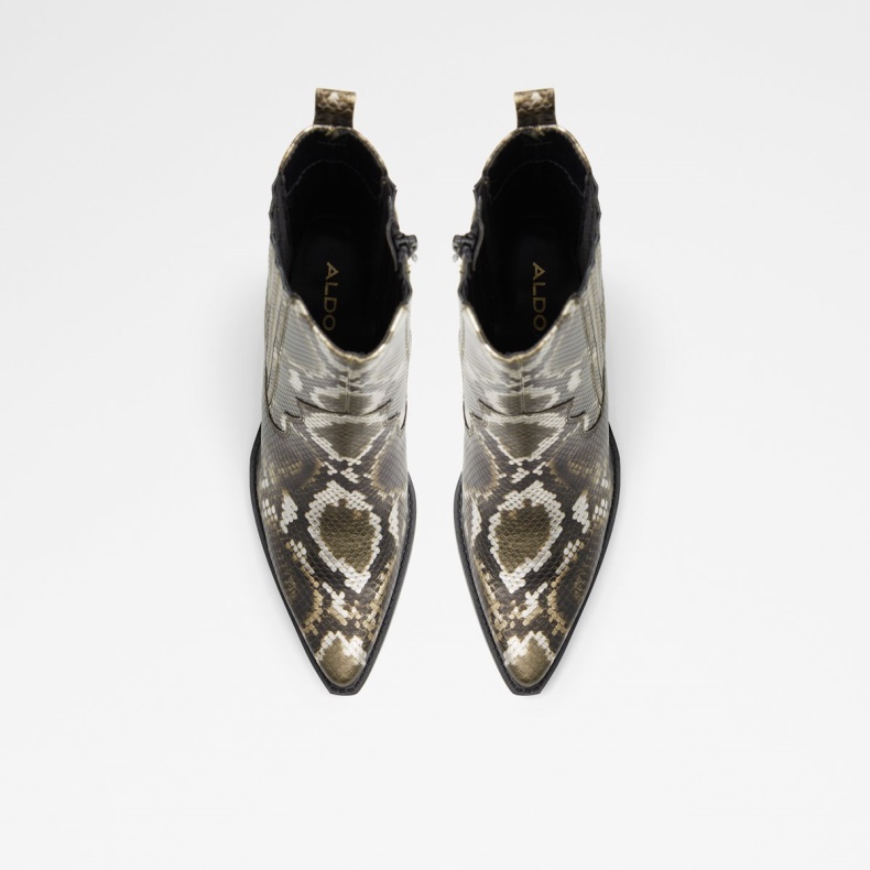 Khaki Ny Ankomst Talladega Western Støvle Mode Aldo