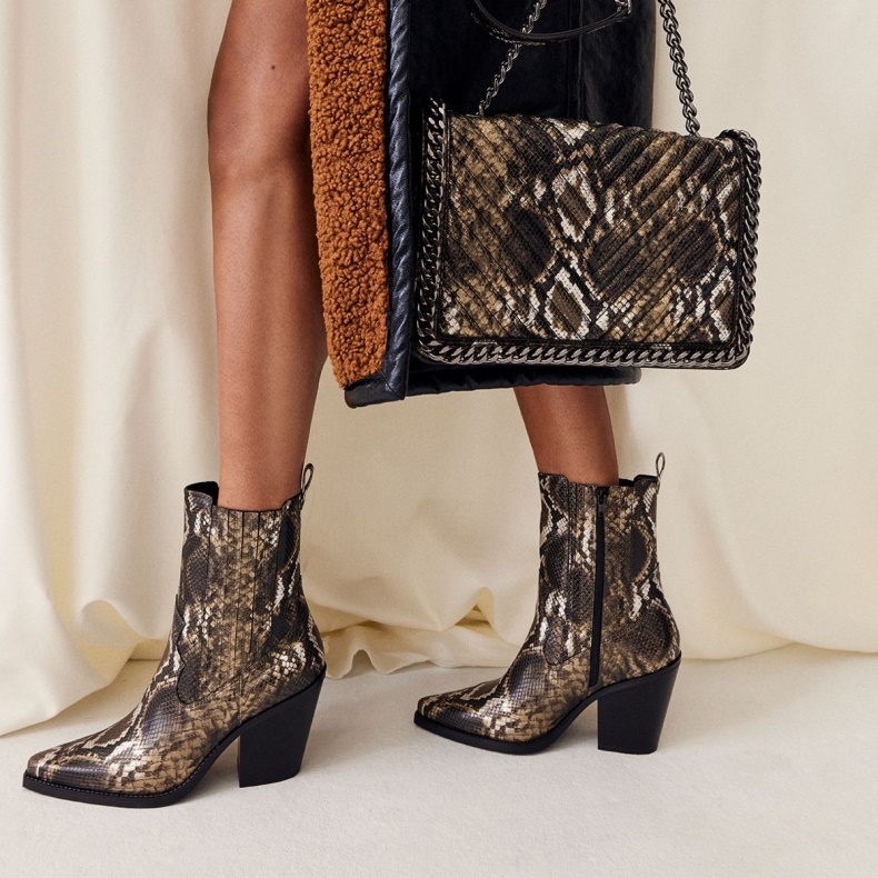 Khaki Ny Ankomst Talladega Western Støvle Mode Aldo