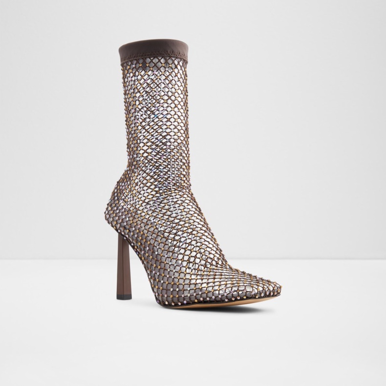 Mørkebrun Tissuri Ankelstøvle Aldo Mode