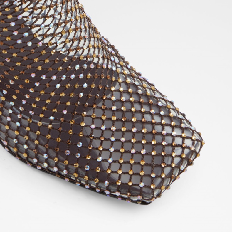 Mørkebrun Tissuri Ankelstøvle Aldo Mode