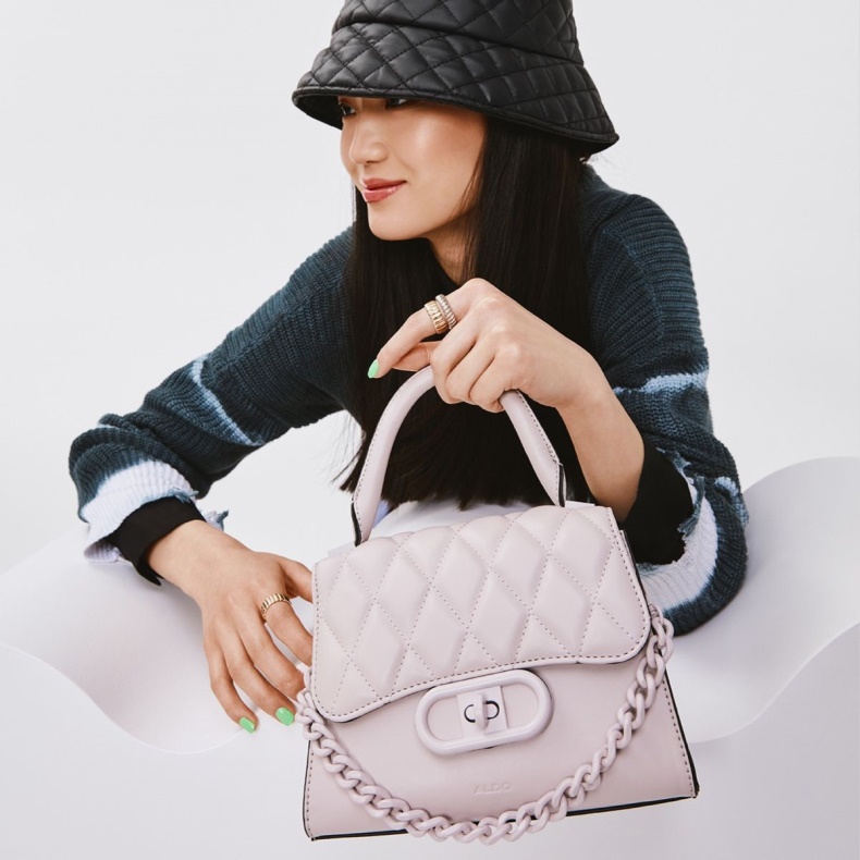 Aldo Mode Grå Tranquilx Top Håndtag Taske