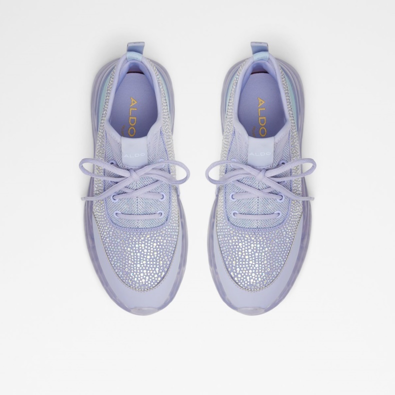 Lilla Twilight Wedge Sneaker Jogger Sål Fashion Aldo