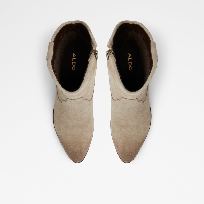 Ulerani Westernstøvle Lysebrun Aldo Mode