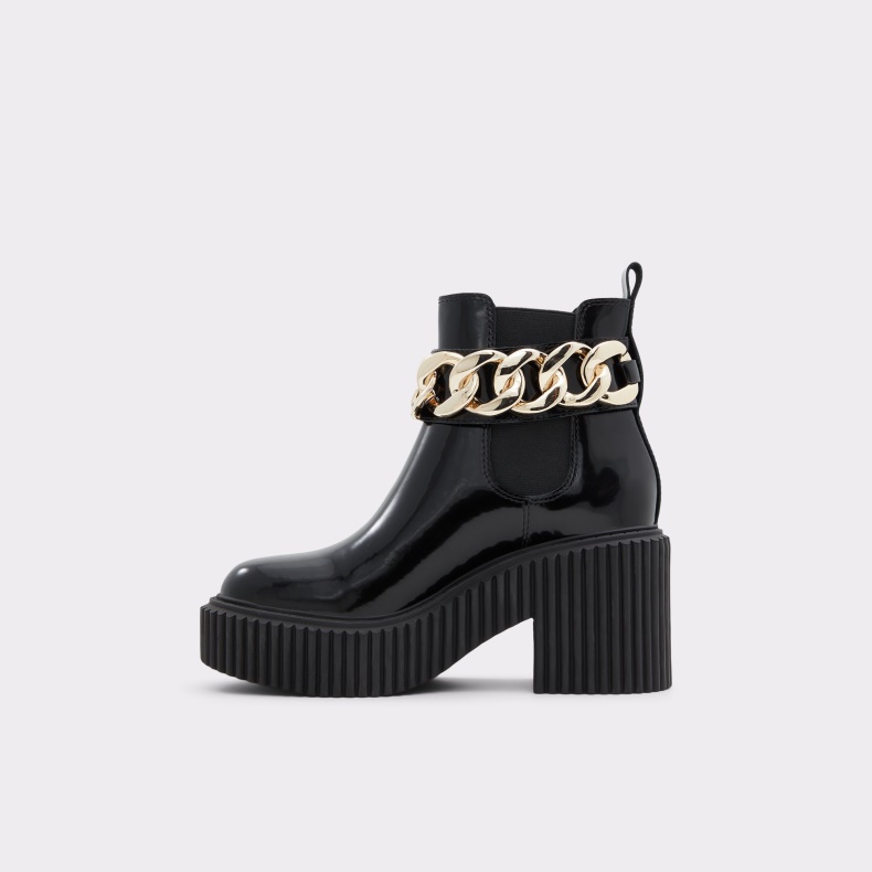 Sort Ny Ankomst Opgradering Chelsea Boot Lug Sål Fashion Aldo