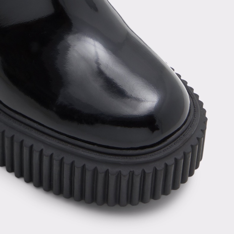 Sort Ny Ankomst Opgradering Chelsea Boot Lug Sål Fashion Aldo