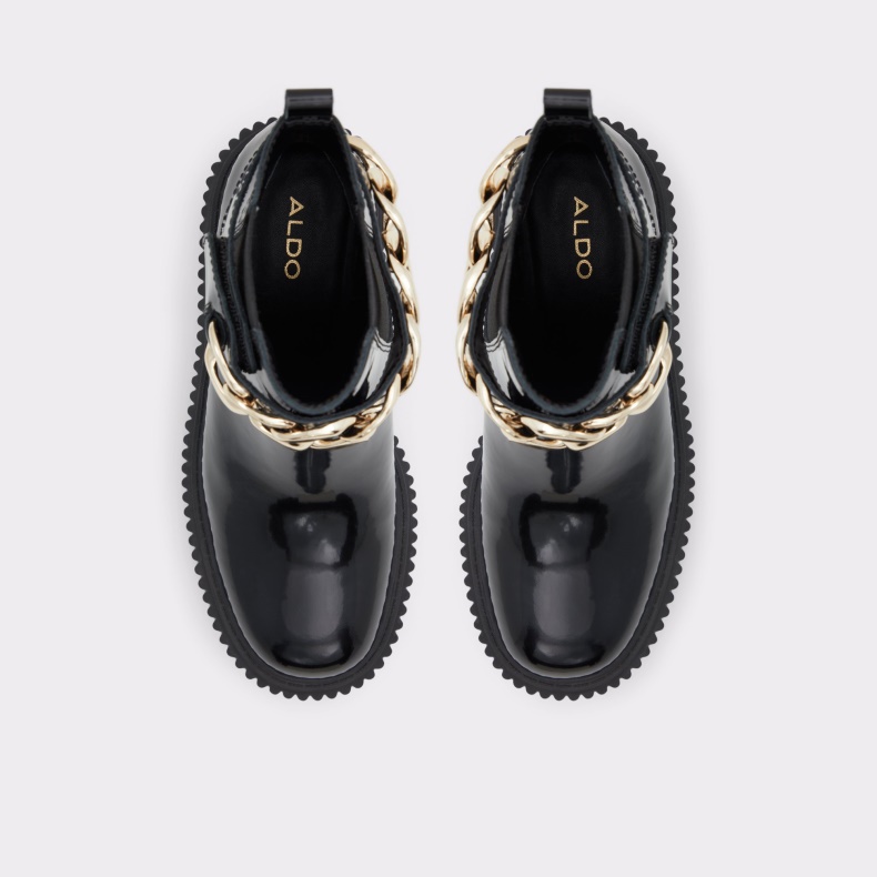 Sort Ny Ankomst Opgradering Chelsea Boot Lug Sål Fashion Aldo