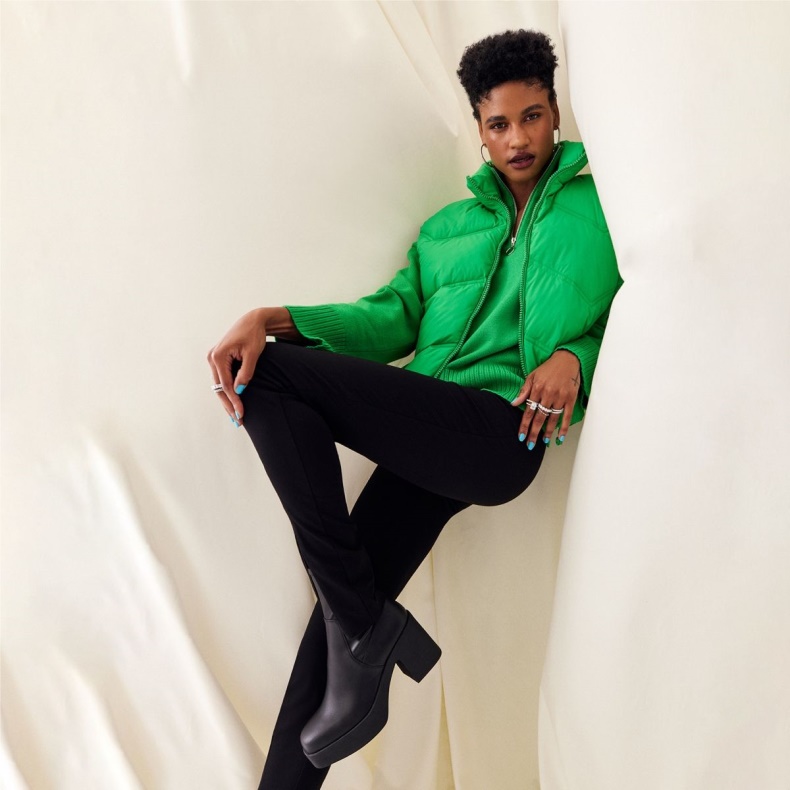 Aldo Upstage Sok Støvle Lug Sål Sort Mode