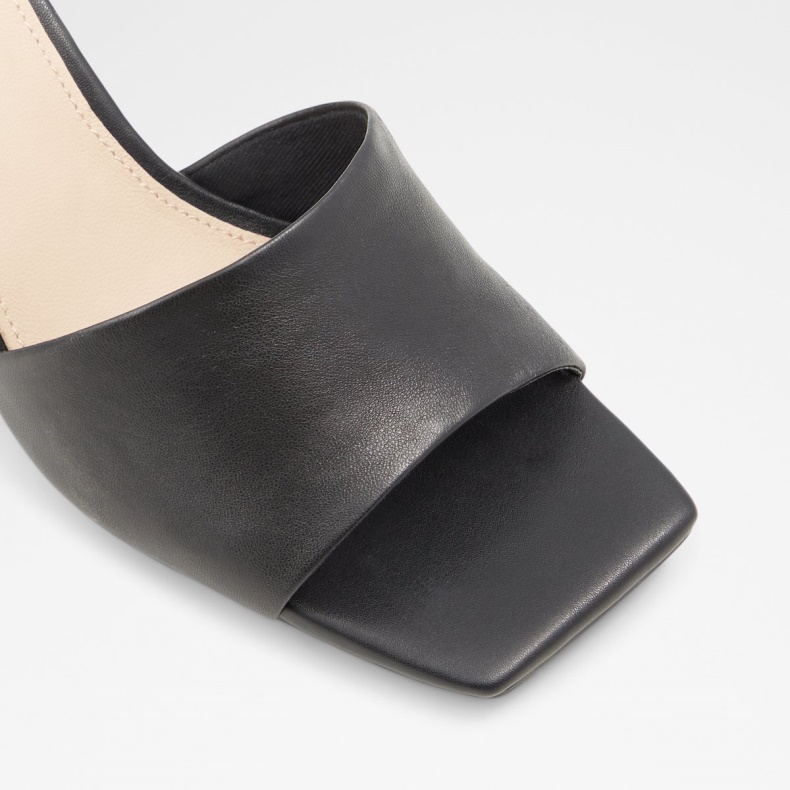 Fashion Aldo Velalith Højhælet Sandal Blokhæl Sort