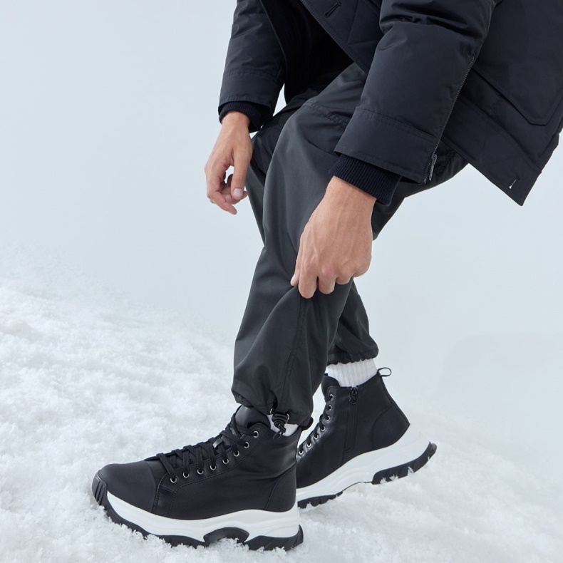 Sort Mode Aldo Vertex Høj Top Sneaker Jogger Sål