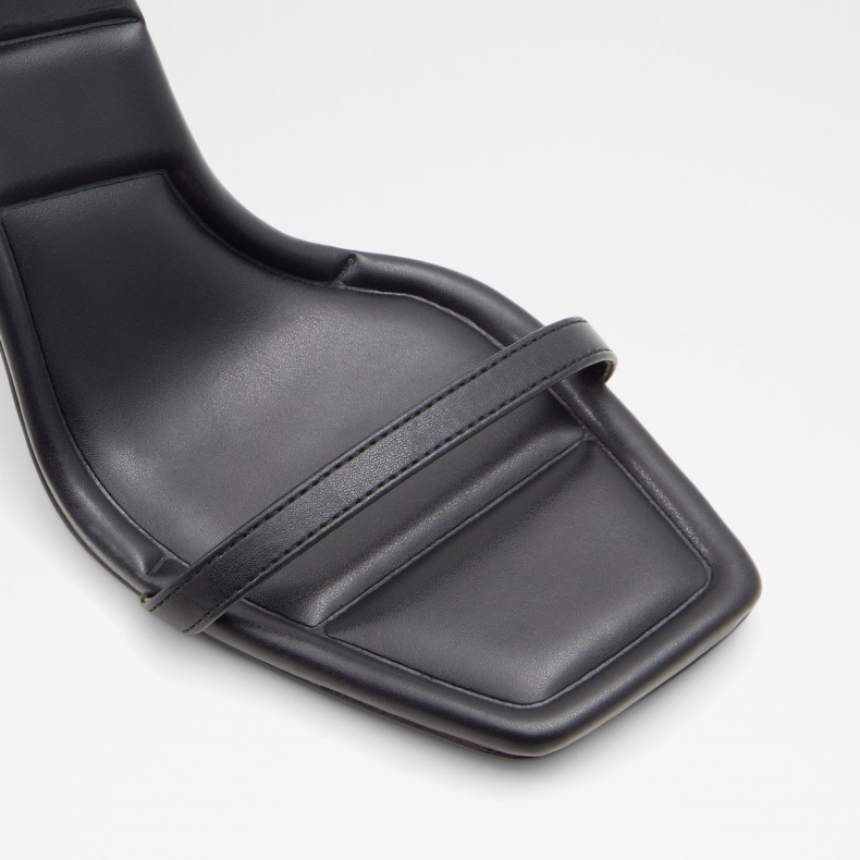 Ny Ankomst Vivanti Ankelrem Med Hæle Sandal Fashion Aldo Sort