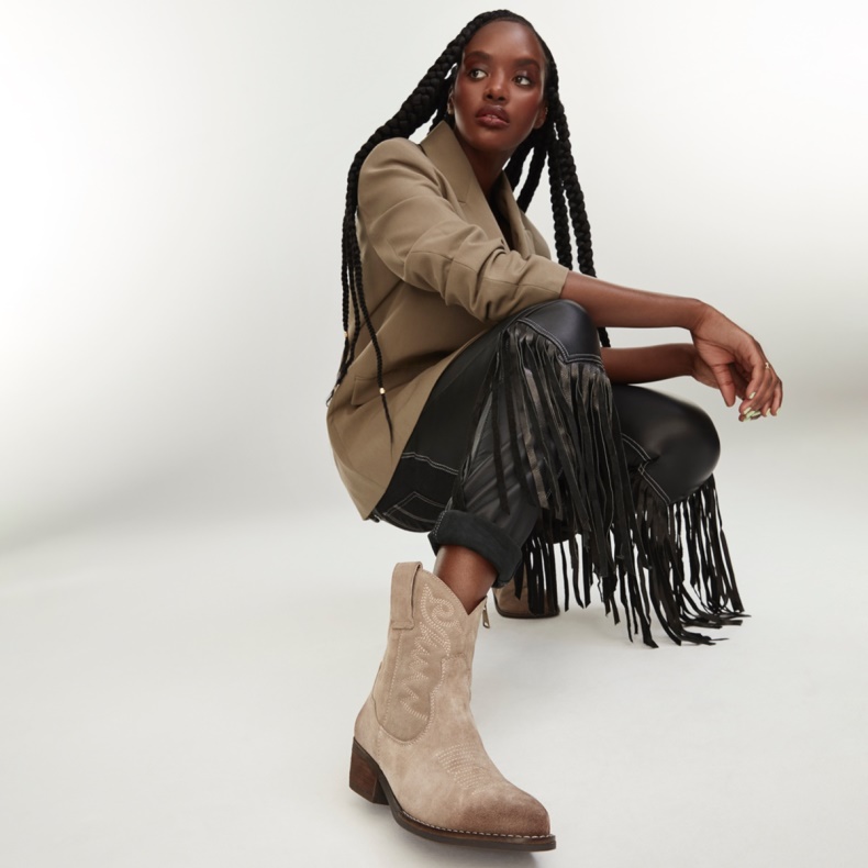 Wayjar Western Støvle Mode Aldo Lysebrun