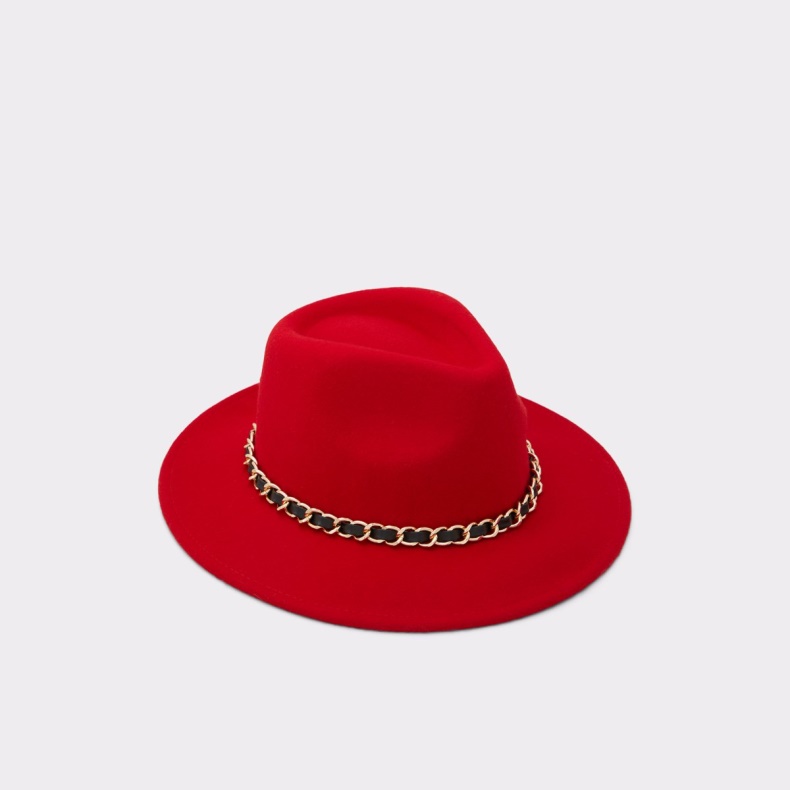 Rød Aldo Mode Wesley Fedora