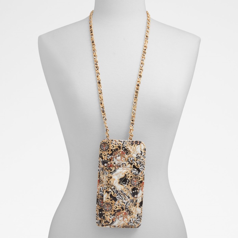 Sort-hvid Yaegan Mobiltelefonholder Fashion Aldo