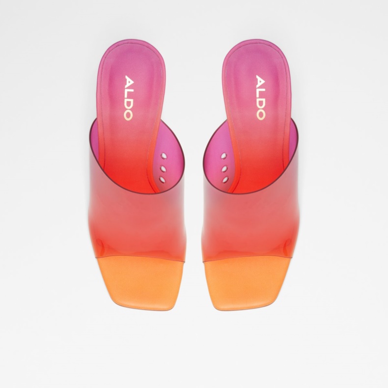 Aldo Pink Ybendaviel Højhælede Sandal