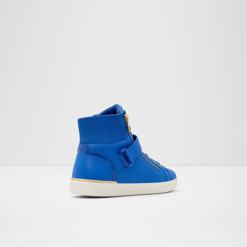 Blå Aldo Fashion Yohji High Top Sneaker Cup Sål