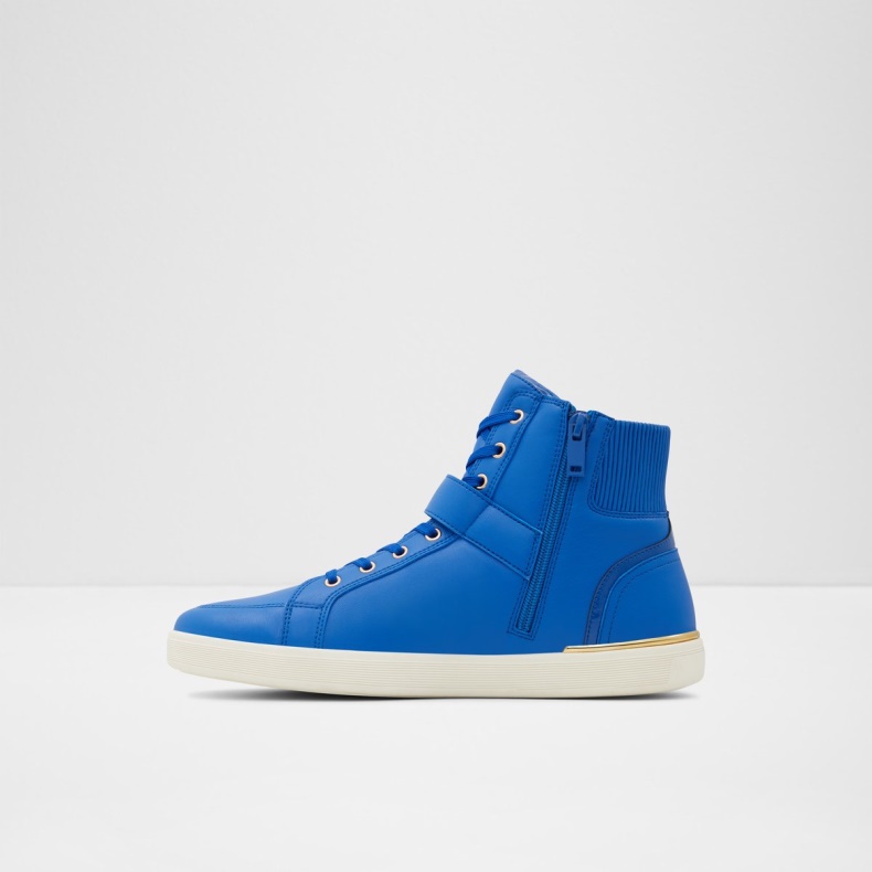 Blå Aldo Fashion Yohji High Top Sneaker Cup Sål