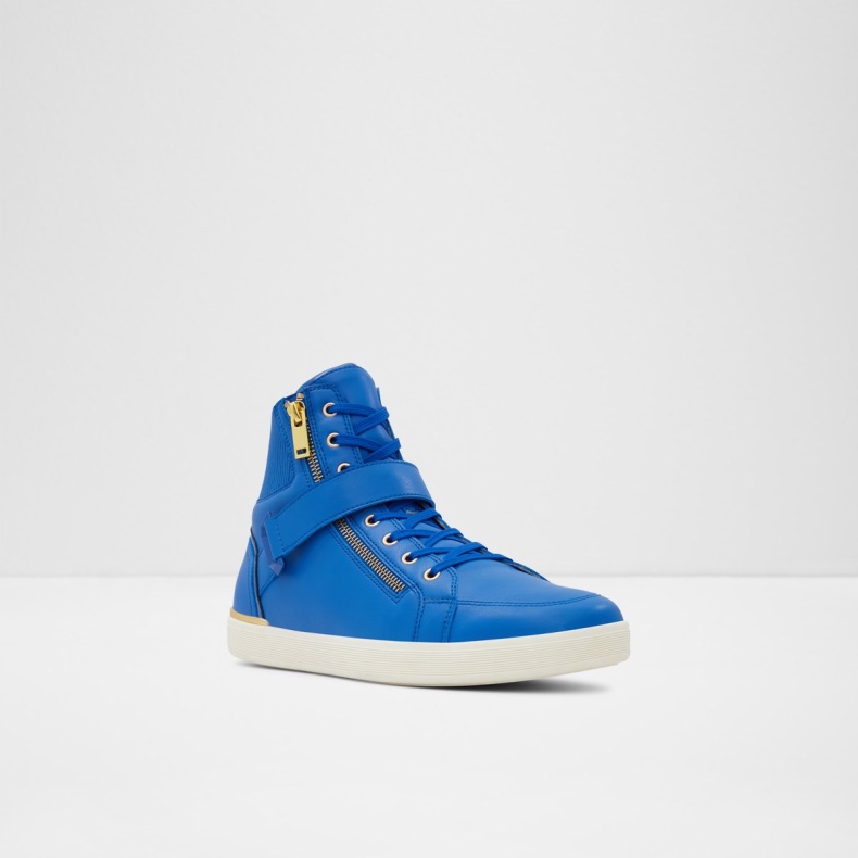 Blå Aldo Fashion Yohji High Top Sneaker Cup Sål