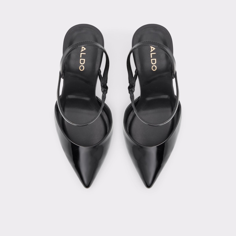 Aldo Sort Mode Ny Ankomst Zaha Sling Back Høj Hæl