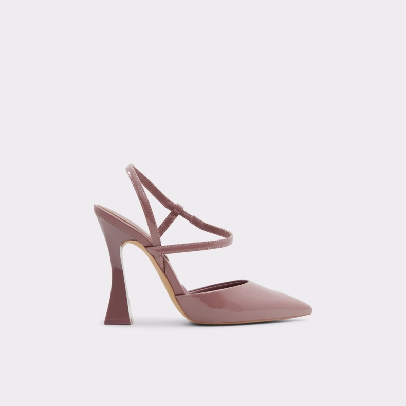 Mode Aldo Medium Pink Ny Ankomst Zaha Sling Back Høj Hæl