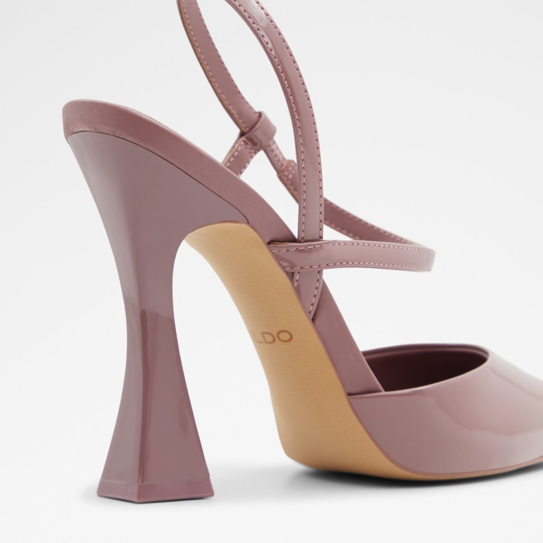 Mode Aldo Medium Pink Ny Ankomst Zaha Sling Back Høj Hæl