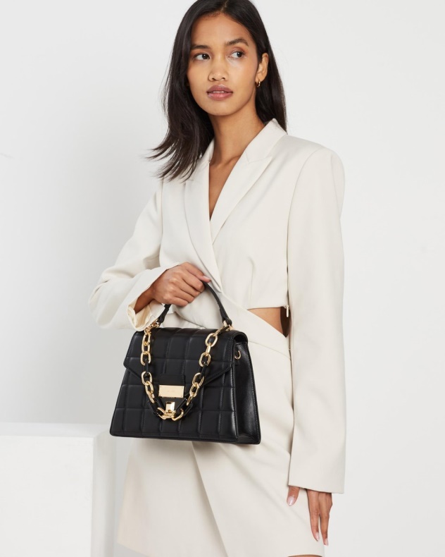 Sort Mode Aldo Kamelia Taske Med Tophåndtag