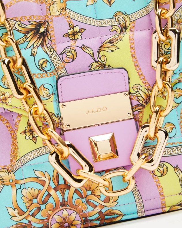 Multicolor Kamelia Top Håndtag Taske Aldo Mode