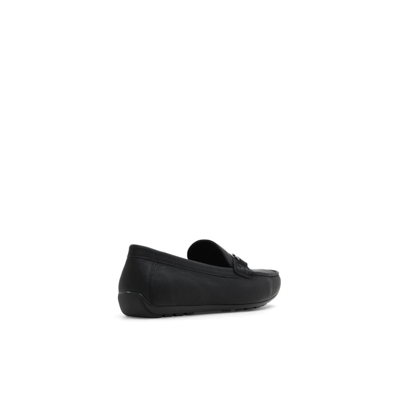 Aldo Fashion Sorte Fangio Loafers Slip Ons