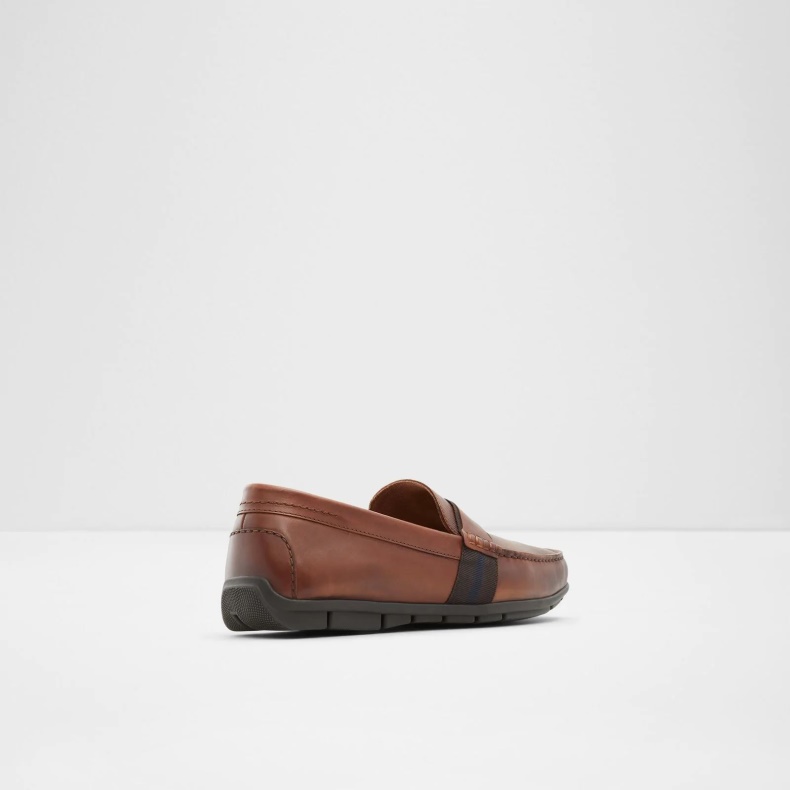 Aldo Fashion Brune Damianflex Loafers Glider På