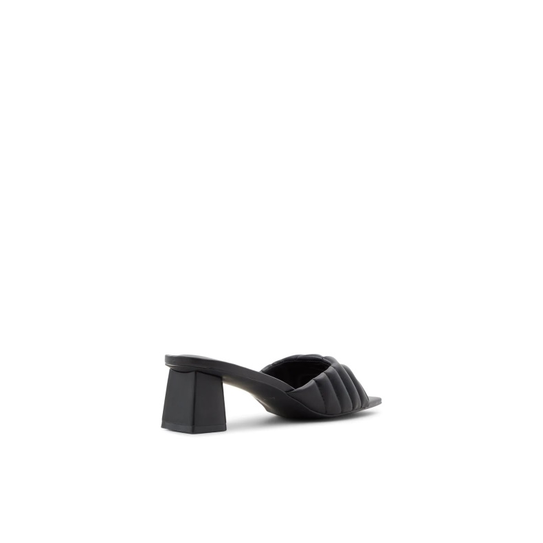 Aldo Fashion Celesta Sandaler Med Hæle Slip Ons Sort