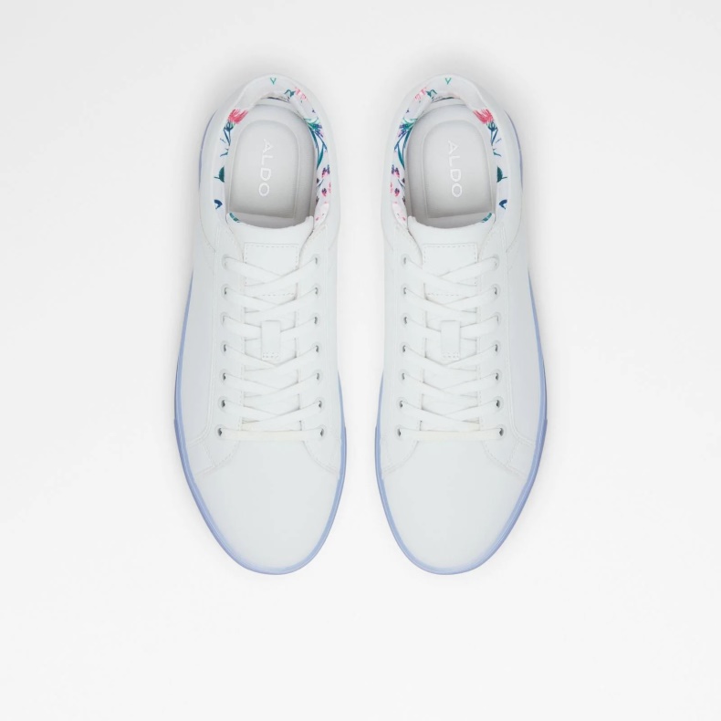 Aldo Fashion Eisingen Lave Sneakers Med Snøre Hvide