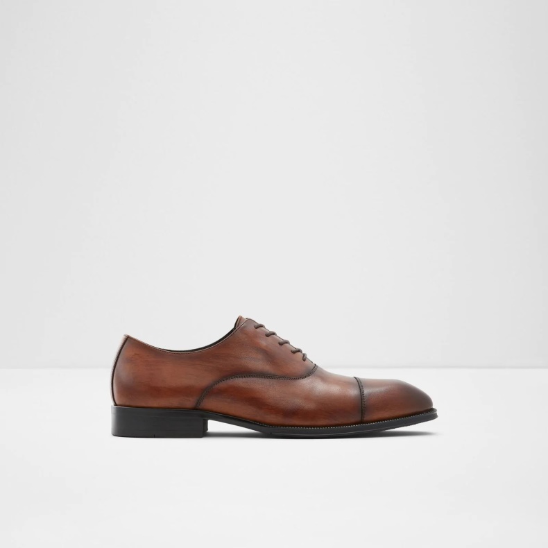 Aldo Fashion Lobsterflex Oxfords Og Snørebånd Brune