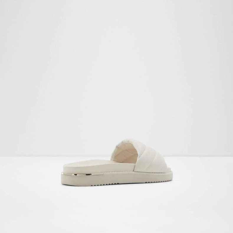 Aldo Fashion Hvide Acaswen Flade Sandaler