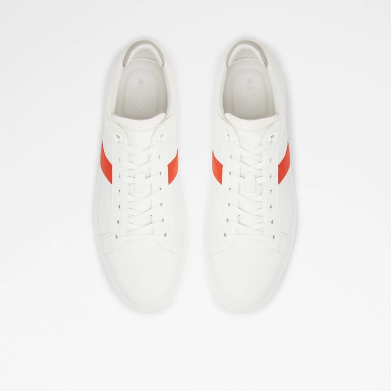 Aldo Fashion Hvid Koisenn Lav Top Sneakers Snøre