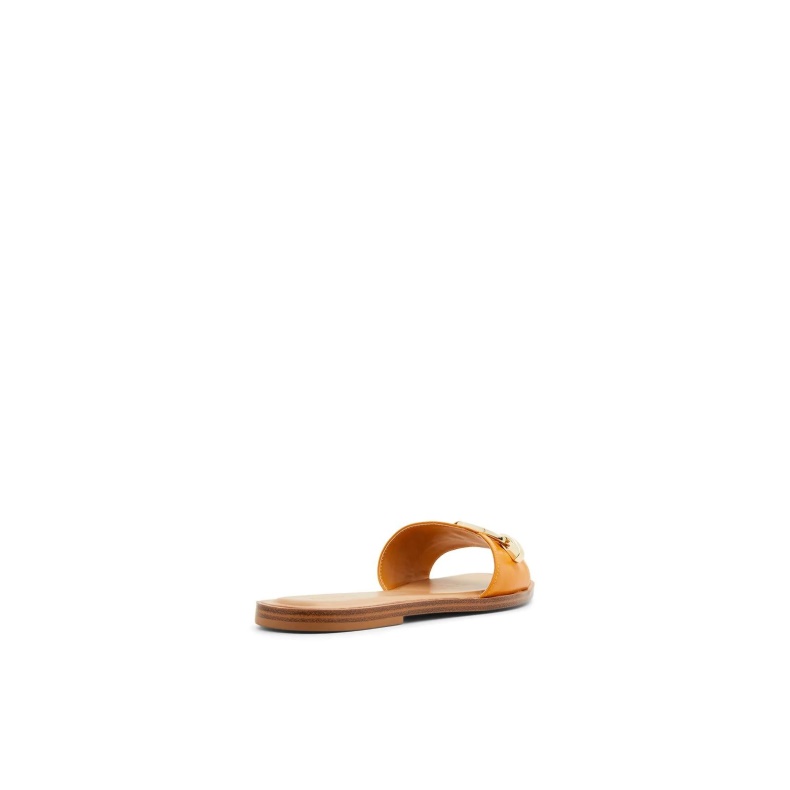 Aldo Magda Flade Sandaler Slide Gul Mode