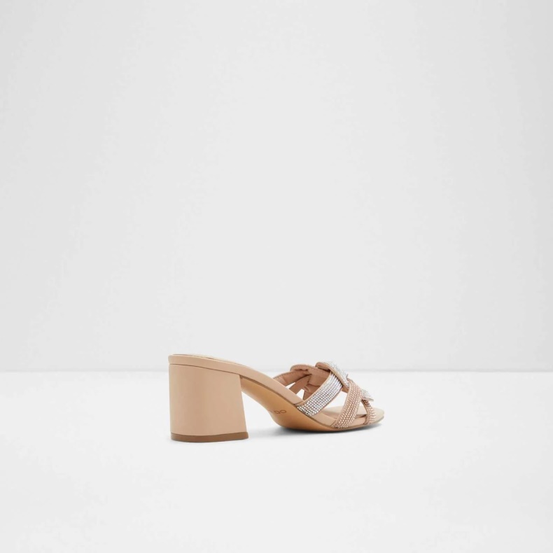 Aldo Pink Fashion Storslåede Sandaler Slip Ons