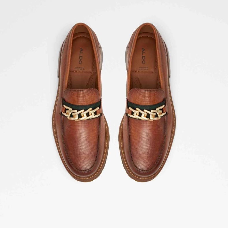 Aldo Weaver Loafers Glider På Brun Mode