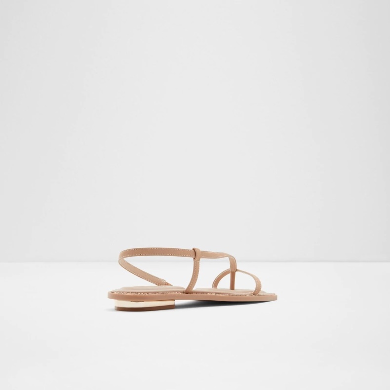 Amalle Flade Sandaler Mode Aldo Beige