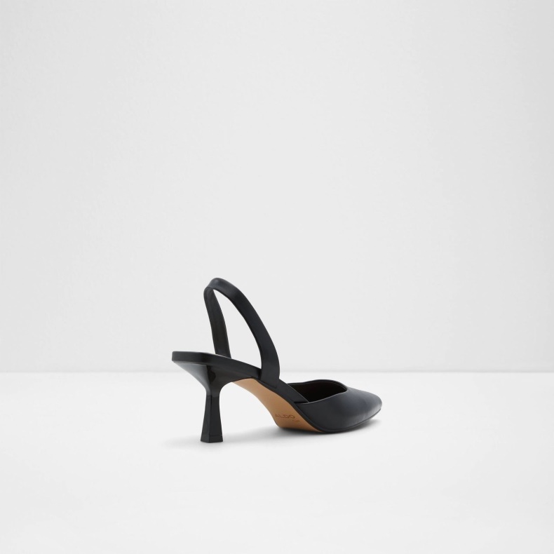 Sorte Aldo Fashion Basanti Sandaler Med Hæle Slip Ons