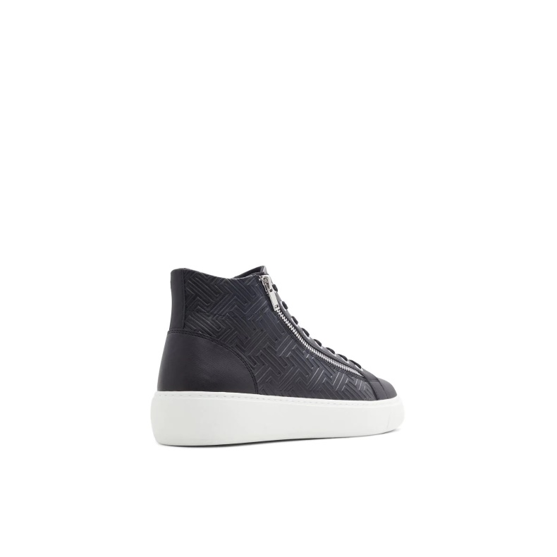 Sorte Alpha High Top Sneakers Snøre Aldo Mode