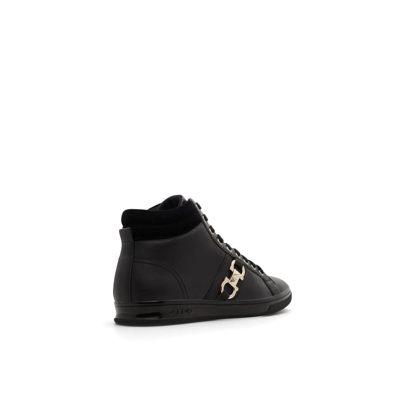 Sorte Pelo Sneakers Snørebånd Fashion Aldo
