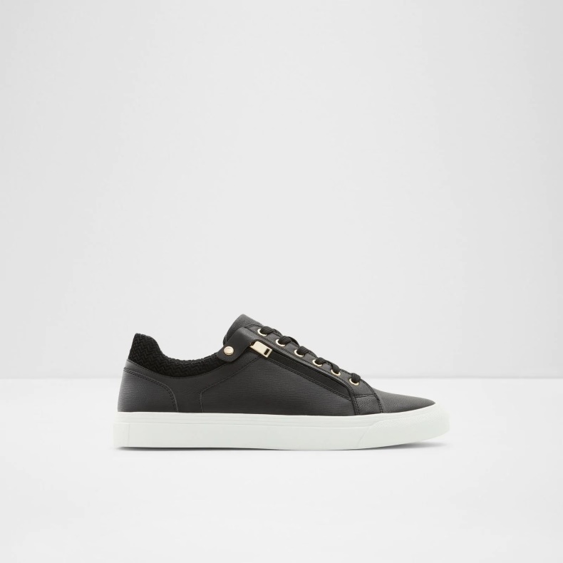 Emric Lav Top Sneakers Snøre Mode Sort Aldo