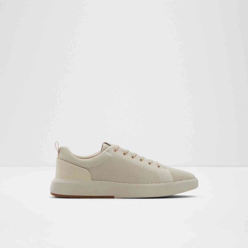 Mode Aldo Beige Dworerid Lave Sneakers Med Snøre