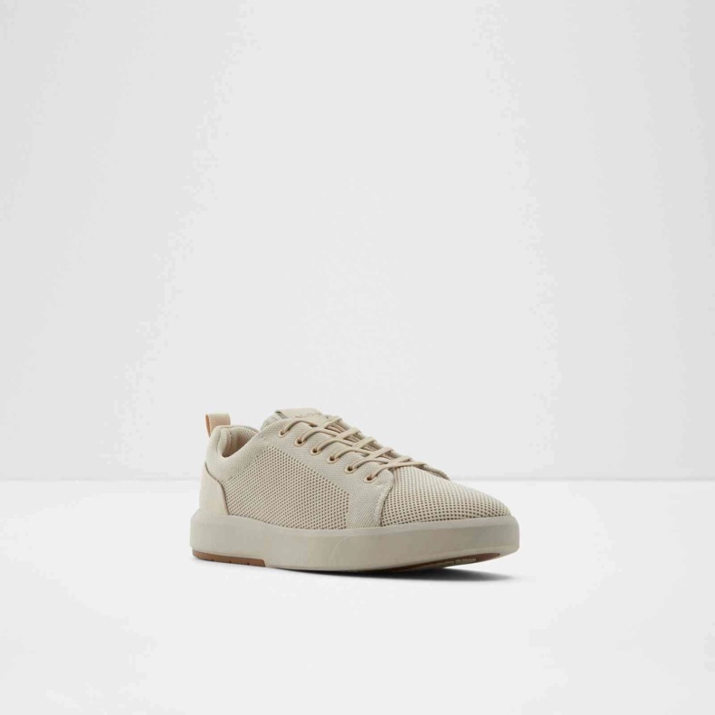 Mode Aldo Beige Dworerid Lave Sneakers Med Snøre